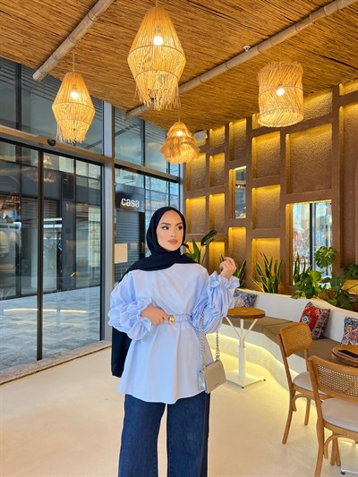 Es Balon Kol Gömlek - Bebemavi