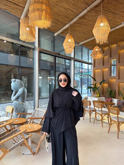 Esma Pelerinli Takım - Siyah