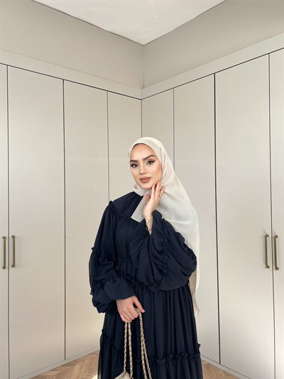 Esso Şifon Elbise - Siyah(ÖN SİPARİŞ)