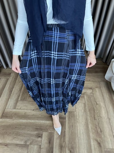 Etnik Etek - Lacivert