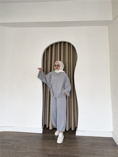 Eylül Eşofman Takım - Gri
