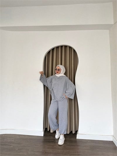 Eylül Eşofman Takım - Gri