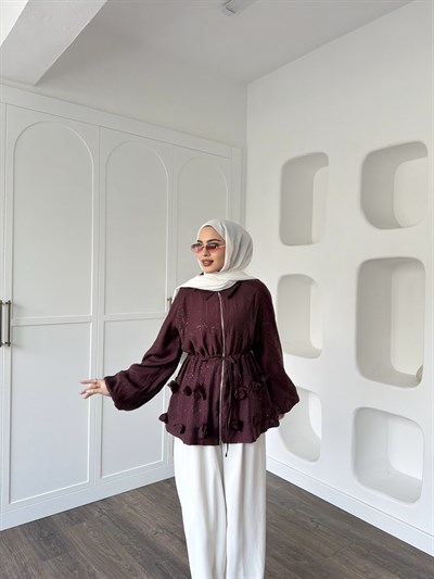 Ferilas Gömlek - Mürdüm