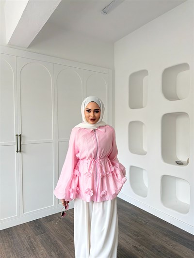 Ferilas Gömlek - Pembe