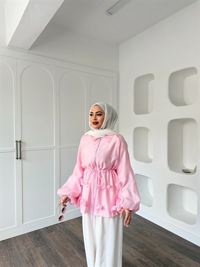 Ferilas Gömlek - Pembe