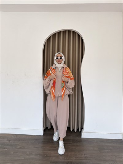 Fila Şalvar Takım - Bej