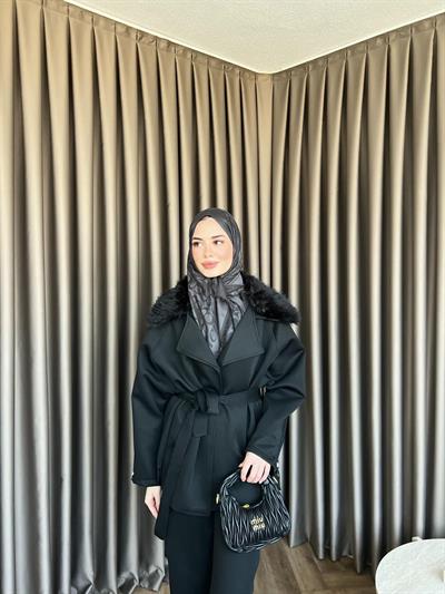 Gamas Kol Fermuarlı Takım Siyah