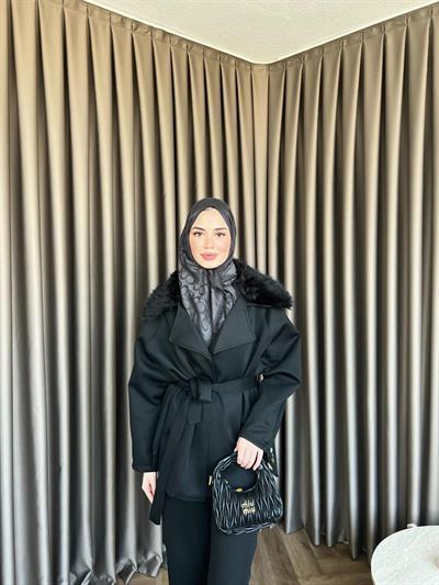 Gamas Kol Fermuarlı Takım Siyah