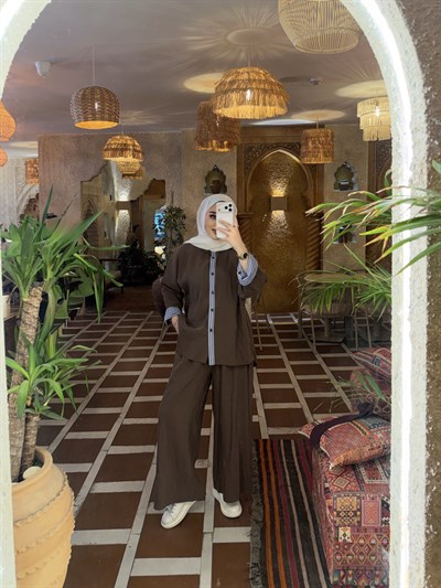 Gamas Modal Takım - Kahve