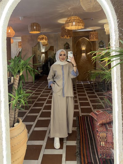Gamas Modal Takım - Krem
