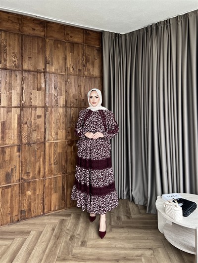 Gaye Etekli Takım- Bordo ÖN SİPARİŞ 