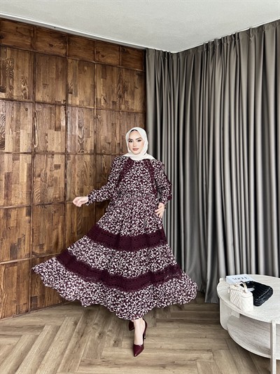 Gaye Etekli Takım- Bordo ÖN SİPARİŞ 