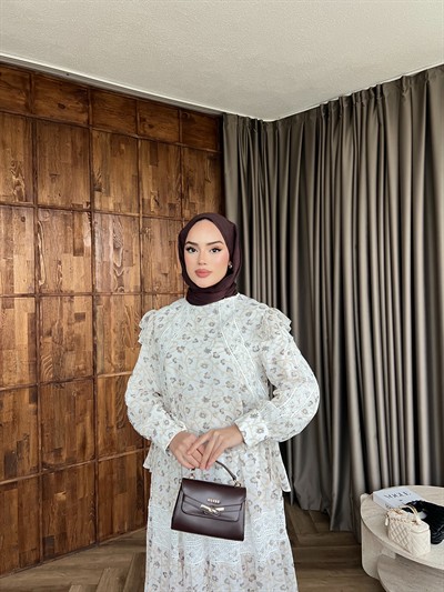 Gaye Etekli Takım - Krem ÖN SİPARİŞ 