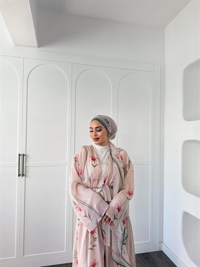 Geyyan Şal Hediyeli Abaya 