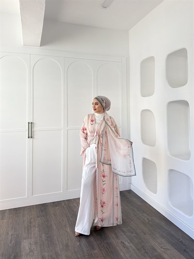 Geyyan Şal Hediyeli Abaya 