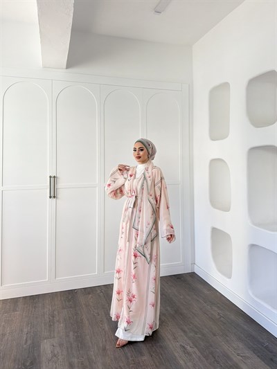 Geyyan Şal Hediyeli Abaya 
