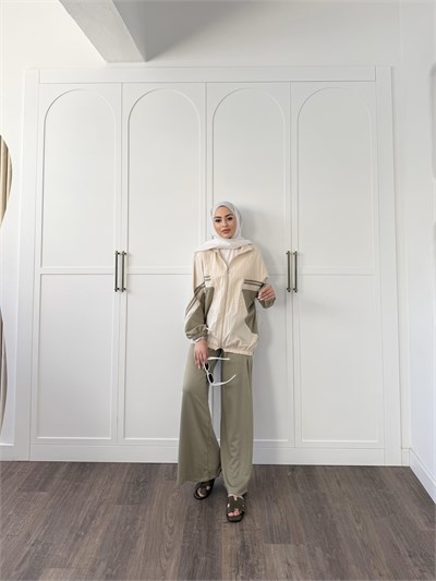 Gül Eşofman Takım - Yeşil