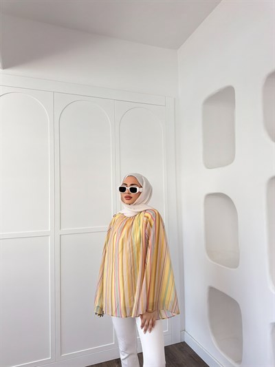 Güleç Gömlek - Sarı