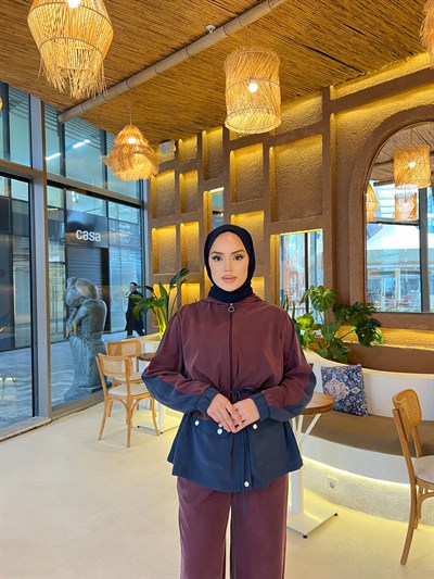 Halen Eşofman Takım - Bordo