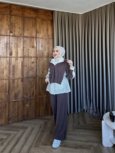 Halen Eşofman Takım - Kahve