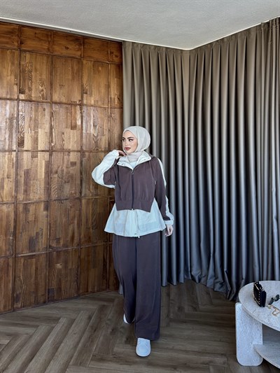 Halen Eşofman Takım - Kahve