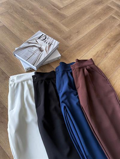 Havuç Krep Kumaş Pantolon - Laci