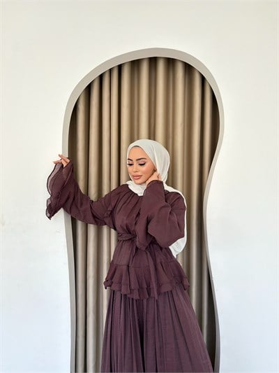 Helen Etekli Takım - Mürdüm