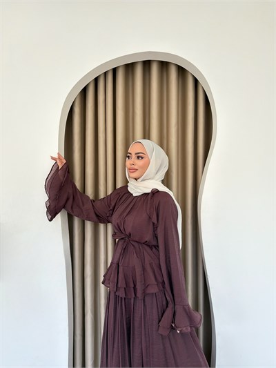 Helen Etekli Takım - Mürdüm