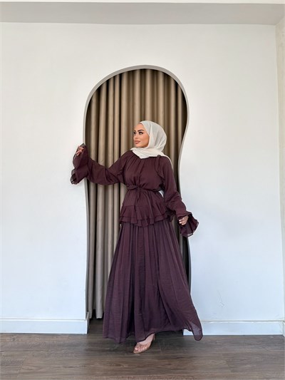 Helen Etekli Takım - Mürdüm