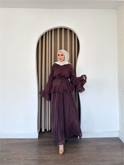 Helen Etekli Takım - Mürdüm