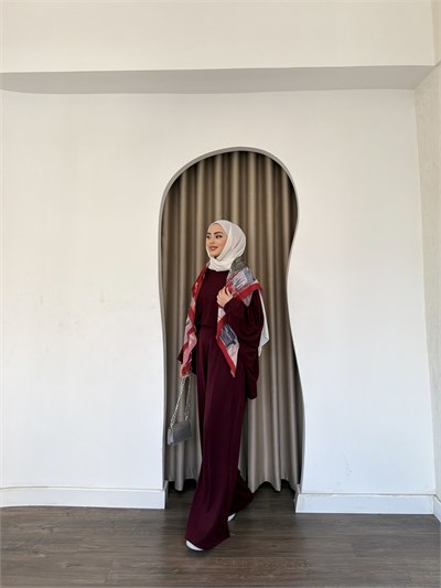 Hila Oysh Takım - Bordo
