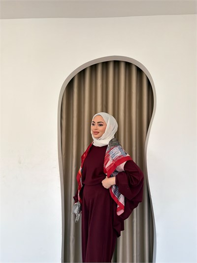 Hila Oysh Takım - Bordo