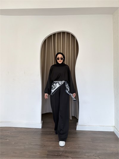 Hila Oysh Takım - Siyah