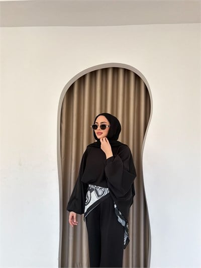Hila Oysh Takım - Siyah