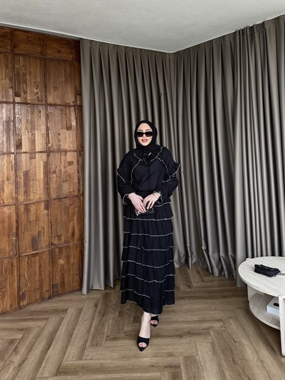 Hws kat kat Takım - Siyah