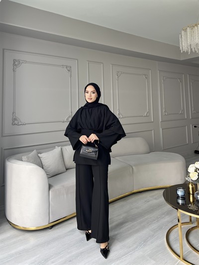 İlge Tensel Takım - Siyah(ÖN SİPARİŞ)