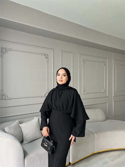 İlge Tensel Takım - Siyah(ÖN SİPARİŞ)