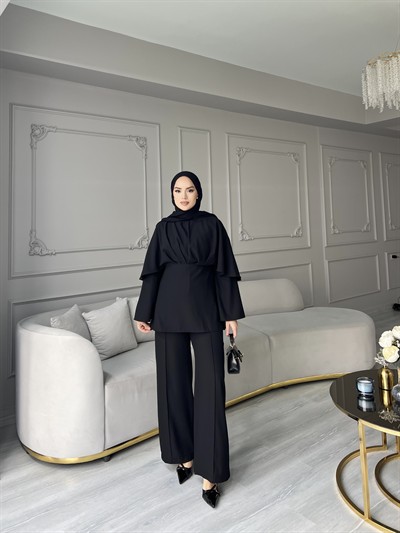 İlge Tensel Takım - Siyah(ÖN SİPARİŞ)