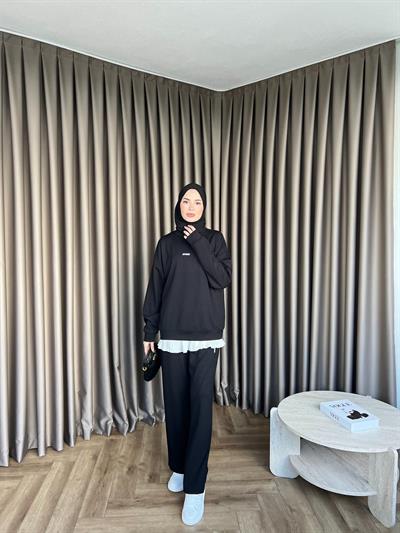 İslas Oysh Takım - Siyah