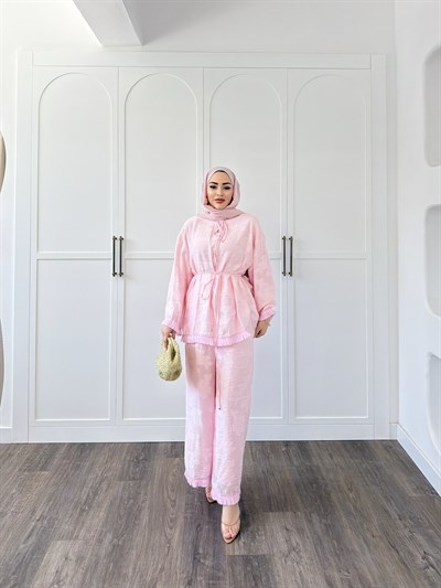 İzabel Takım - Pembe