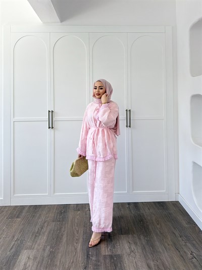 İzabel Takım - Pembe