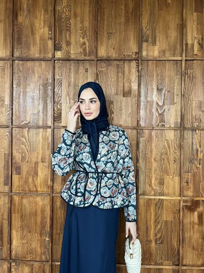 Jakar Ceket Lacivert