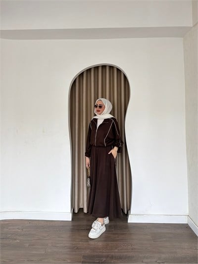 Jila Etekli Takım - Kahve
