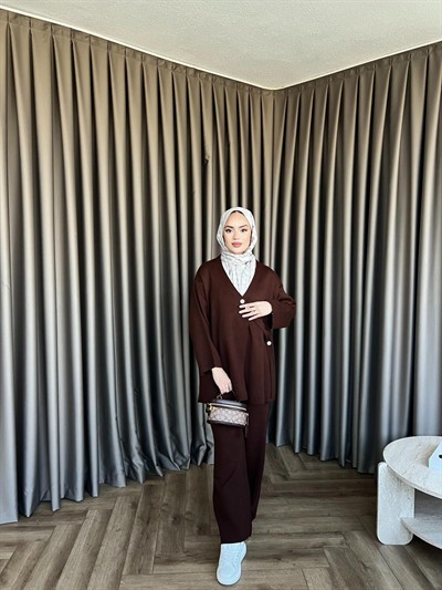 Jupter Triko Takım - Acı Kahve