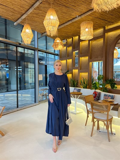 Kemma Broşlu Elbise - Laci