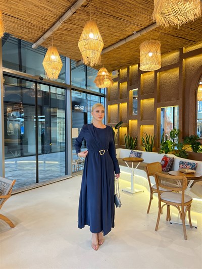 Kemma Broşlu Elbise - Laci