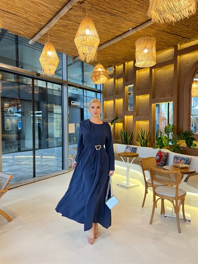 Kemma Broşlu Elbise - Laci