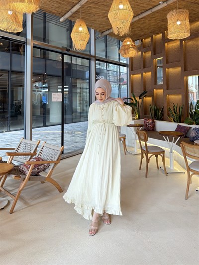 Lubana Elbise - Sarı