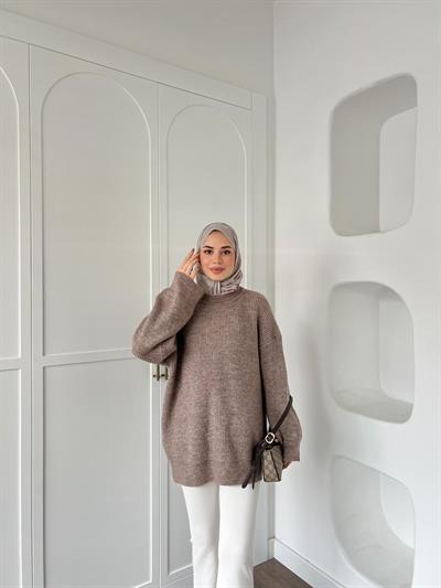 Maks Triko Kazak - Kahve