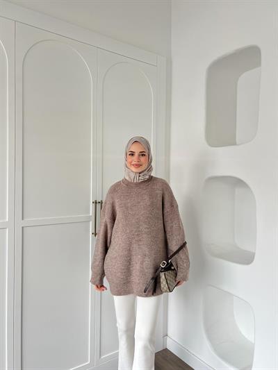 Maks Triko Kazak - Kahve